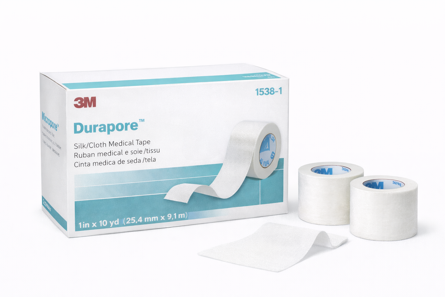 3M™ Durapore™ Silk/Cloth Medical Tape