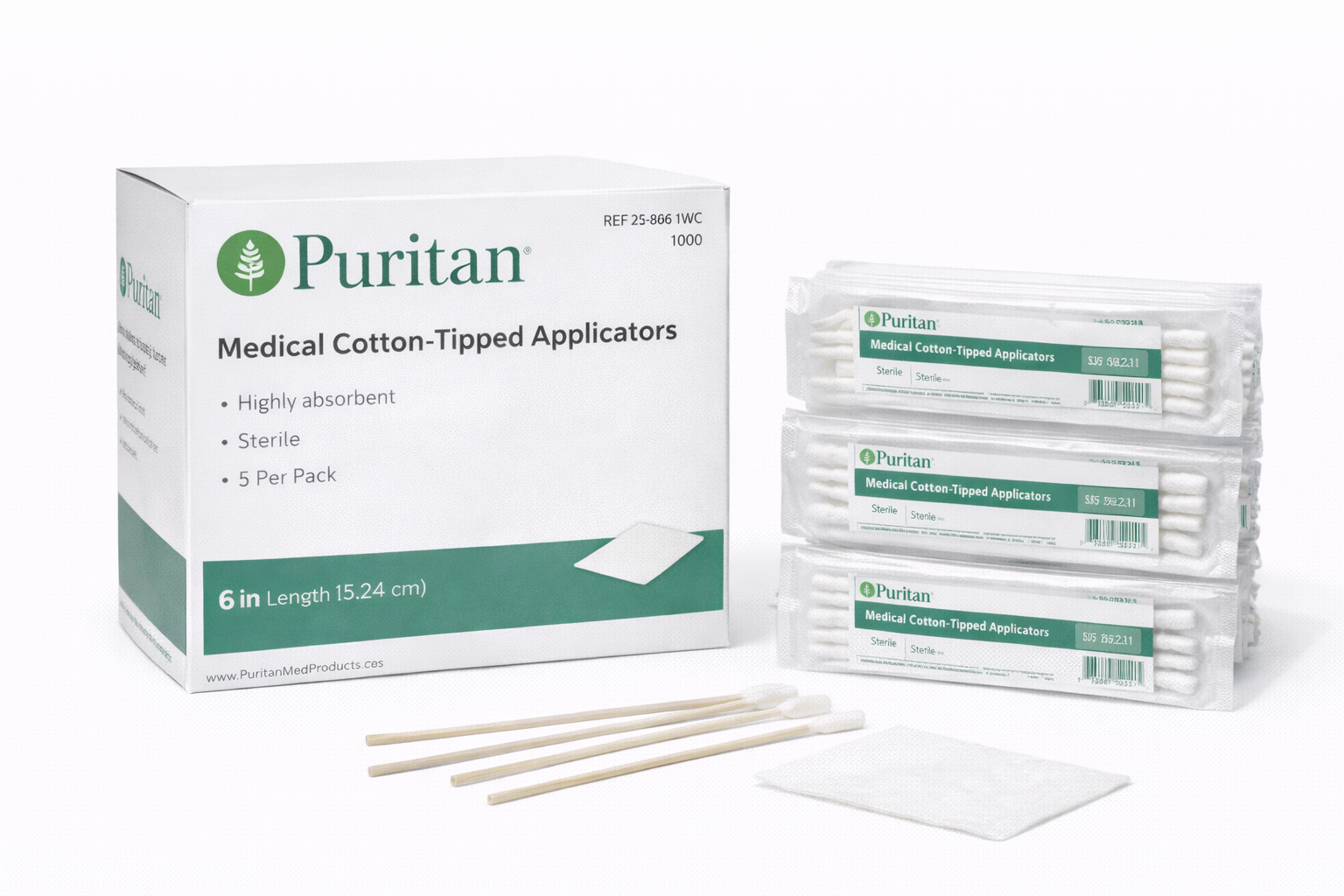 Puritan Medical Cotton-Tipped Applicators