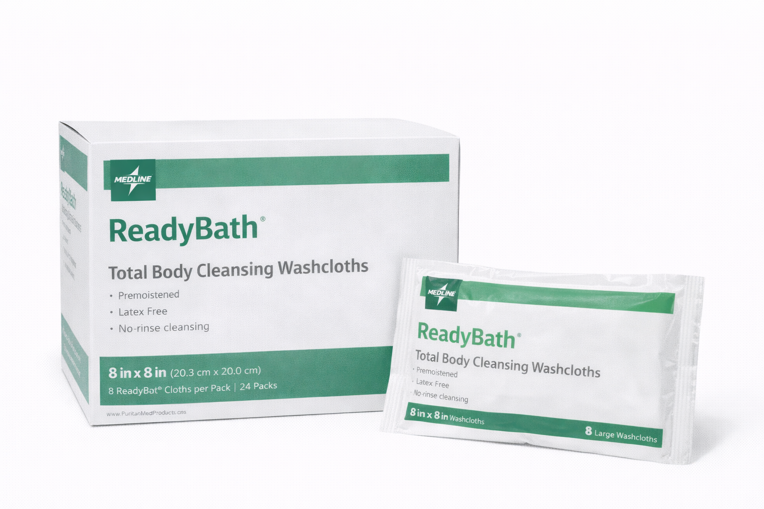 ReadyBath® Total Body Cleansing Washcloths