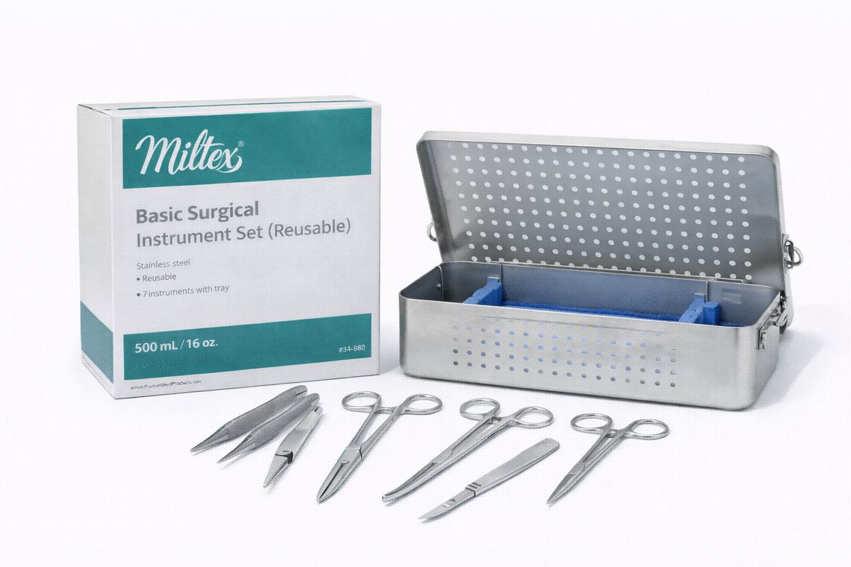 Miltex Instrument Co Miltex® Basic Surgical Instrument Set (Reusable) – Latimer Medical