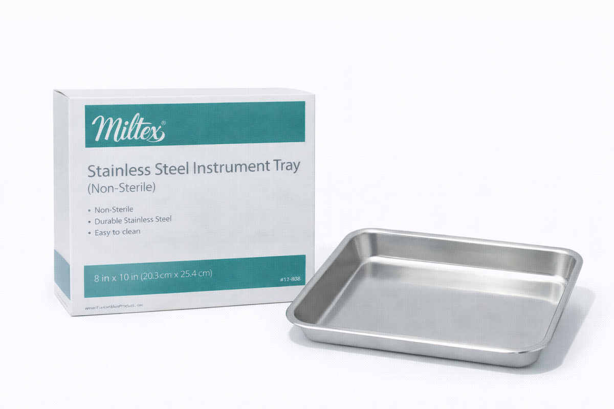 Miltex Instrument Co Miltex® Stainless Steel Instrument Tray (Non-Sterile) – Latimer Medical ...